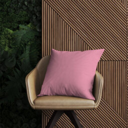 Warren Reed Designer Baby Pink Outdoor Cushion 45Cm X 45Cm - thumbnail 2