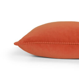 Furn. Cosmo Square Pom-Pom Velvet Cushion Cover - thumbnail 3
