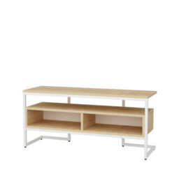 Decorotika Merrion Tv Stand Tv Unit For Tv's Up To 50 Inch White And Oak - thumbnail 5