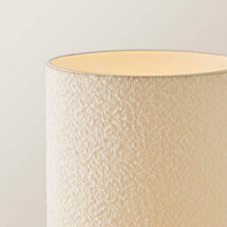 Valuelights Ash Cream Boucle Midi Floor Lamp - thumbnail 4