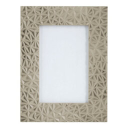 Orsina Prisma Grey High Gloss Photo Frame, Contemporary Geometric Design With Glossy Finish And 4X6 Display - thumbnail 1