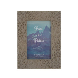 Orsina Prisma Grey High Gloss Photo Frame, Contemporary Geometric Design With Glossy Finish And 4X6 Display - thumbnail 3