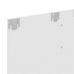 Berkfield Wall Tv Cabinet White 120X23.5X90 Cm Engineered Wood - thumbnail 6