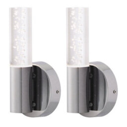 First Choice Lighting Set Of 2 Orin - Bathroom Wall Light With Bubble Details - thumbnail 1