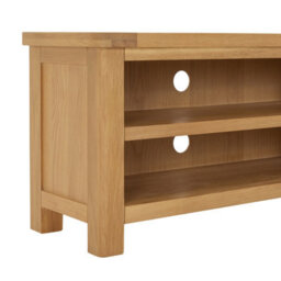 The Furniture Market Marbury Oak Small Tv Unit Stand Up To 50 Tv Size - thumbnail 8