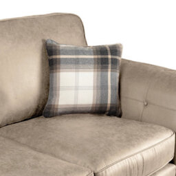 Oakland Suede Leather 2C1 Corner Sofa Marble - thumbnail 5