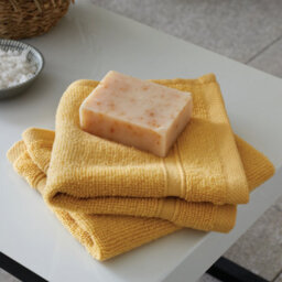 Catherine Lansfield Bathroom Zero Twist 500 Gsm Soft & Absorbent Cotton Bath Sheet Pair Ochre - thumbnail 4