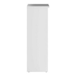 Wyld Haus Budapest White Wooden Shoe Cabinet 3 Doors 1 Drawer - thumbnail 6