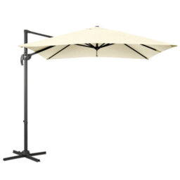 Christow Aluminium 2.5M Cantilever Garden Patio Parasol - thumbnail 1