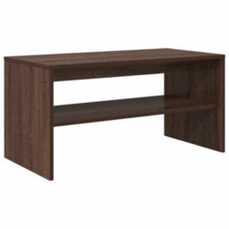 Berkfield Tv Cabinet Brown Oak 80X40X40 Cm Engineered Wood - thumbnail 2