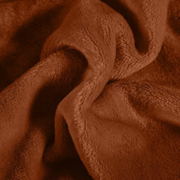 Ameha Fleece Plain Blanket, Lightweight & Reversible Throw For Travel, Bed & Sofa Blanket, Rust Super King 230X270Cm - thumbnail 7