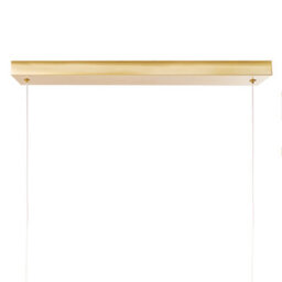 Wyld and Coco Lumalux Led Pendant Lamp Gold - Geometric Aluminium Suspension Light, Warm White Led, Adjustable Height - thumbnail 6