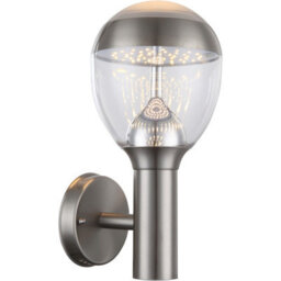 Luminosa Lighting Luminosa Callisto Outdoor Modern Wall Lamp Stainless Steel Ip44 Led 3000K