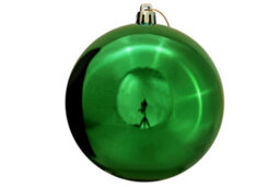 Christmas Tree World 10Cm Green Bauble Set Shiny/matt (40 Pc) - thumbnail 6
