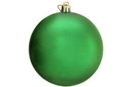 Christmas Tree World 10Cm Green Bauble Set Shiny/matt (40 Pc) - thumbnail 4