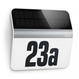 Steinel Xsolar Lh-N Stainless Steel Solar Outdoor House Number Twilight Sensor Dusk To Dawn Incl. Adhesive House Numbers - thumbnail 1