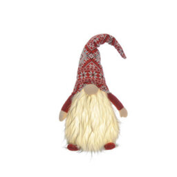 Christmas Decoration - Skandi Lit Gonk 40Cm (Battery Operated) - Red - thumbnail 2