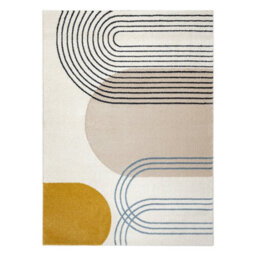 RugsX Carpet Fusion 7157 White Gold - Geometric, Modern, Abstract 140X190 Cm - thumbnail 2