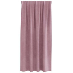 Berkfield Blackout Curtains With Top Tape 2 Pcs Dark Pink Velvet - thumbnail 3