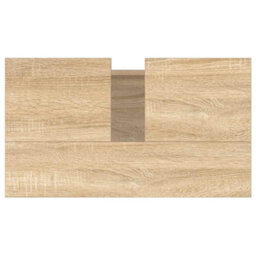 Berkfield Industrial Bathroom Cabinet Sonoma Oak 58X33X60 Cm Engineered Wood - thumbnail 9