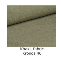 Linea Sofa Bed With Storage Compartment Bonell Springs Pull Out Sleep Function Khaki - thumbnail 3