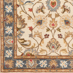 Livabliss Caesar-Hand Tufted Blue Brown Wool Traditional Living Dining Bedroom Rug 183 X274 Cm Easy Care, Non Shedding - thumbnail 4