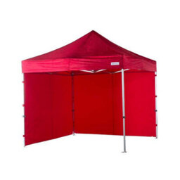 3M X 3M Heavy Duty Gazebo - Red - thumbnail 9