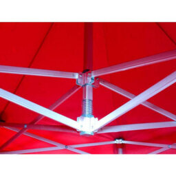 3M X 3M Heavy Duty Gazebo - Red - thumbnail 6