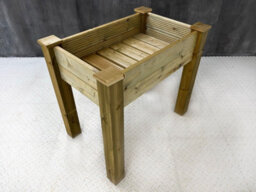 Arbor Garden Solutions Gardenglow Wooden Planter, 2-Tier Smooth Surface (L-125Cm X D-60Cm X H-100Cm) - thumbnail 2