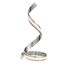 Anson Lighting Carra Chrome Integrated Led Table Light