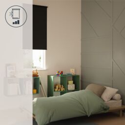 GoodHome Boreas Corded Black Blackout Roller Blind (W)60Cm (L)180Cm - thumbnail 7
