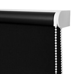 GoodHome Boreas Corded Black Blackout Roller Blind (W)60Cm (L)180Cm - thumbnail 4
