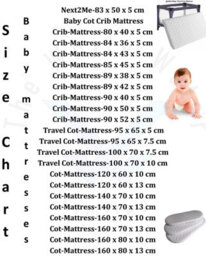 TheWhiteWater Limited Baby Travel Cot Mattress Sheet, Newborn Crib Travel Bed Mattress - 100 X 70 X 10 Cm - thumbnail 5