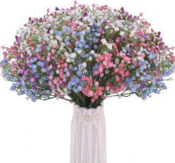Artificial Baby Breath Flowers, Fake Gypsophila Bouquets, 24 Pcs - thumbnail 1