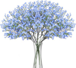 Artificial Baby Breath Flowers, Fake Gypsophila Bouquets, 24 Pcs - thumbnail 3