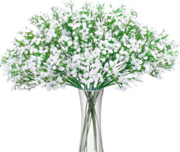 Artificial Baby Breath Flowers, Fake Gypsophila Bouquets, 24 Pcs - thumbnail 2