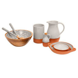 Dexam Sintra Small Glazed Terracotta Tapas Dish Stone - thumbnail 2