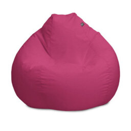rucomfy Beanbags Rucomfy Indoor Or Outdoor Adults Water Resistant Slouchbag - Pink Beanbag Chair - thumbnail 3