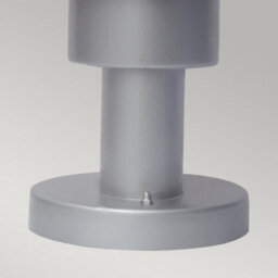 Luminosa Lighting Elstead Helsingor 1 Light Outdoor Pedestal Lantern Silver, 304 Ss Ip44, E27 - thumbnail 4
