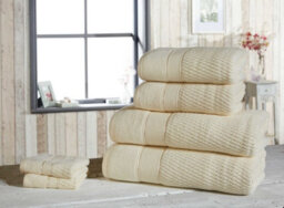 Rapport Home Royal Velvet Pure Cotton Face Towel Cream