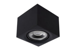 Lucide Fedler Modern Surface Mounted Ceiling Spotlight - Led Dim To Warm - Gu10 - 1X12W 2200K/3000K - Black - thumbnail 3