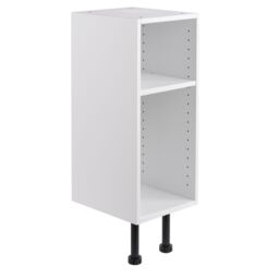 Cooke & Lewis Marletti Gloss White Curved Base Cabinet (W)300mm (H)852mm - thumbnail 2
