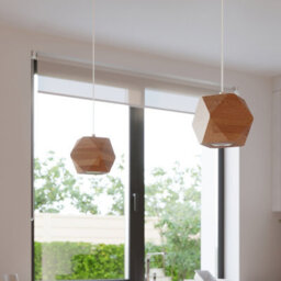 Sollux Lighting Woody Wood Natural 1 Light Classic Ceiling Light - thumbnail 8