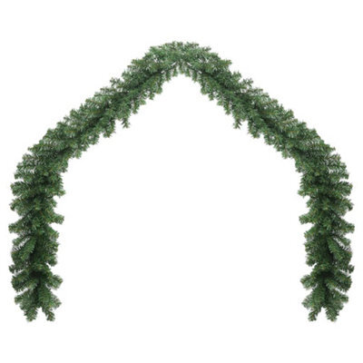 Berkfield Stylish Christmas Garland With Led Lights 20 M - image 1