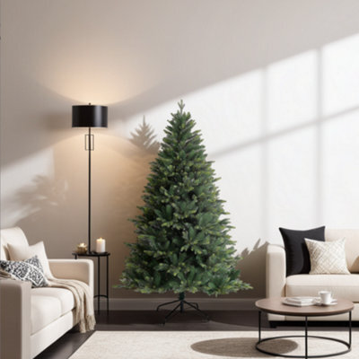 Evre Brunswick Spruce Extra Bushy Artificial Christmas Tree 6 Ft 180Cm 800 Tips - 4/5/6/7/8 Ft Available - image 1