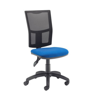 Mist 2 Mesh Back Office Chair - Blue Fabric - image 1