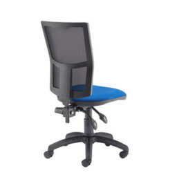 Mist 2 Mesh Back Office Chair - Blue Fabric - thumbnail 4