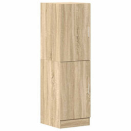 Berkfield 2 Piece Kitchen Cabinet Set Sonoma Oak Engineered Wood - thumbnail 6