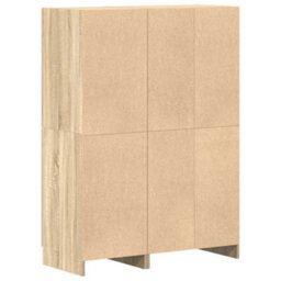 Berkfield 2 Piece Kitchen Cabinet Set Sonoma Oak Engineered Wood - thumbnail 9