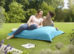 Beautiful Beanbags Adult Big Brother Beanbag For Indoors Or Outdoors Ready Filled Bean Bags - Aqua - thumbnail 2